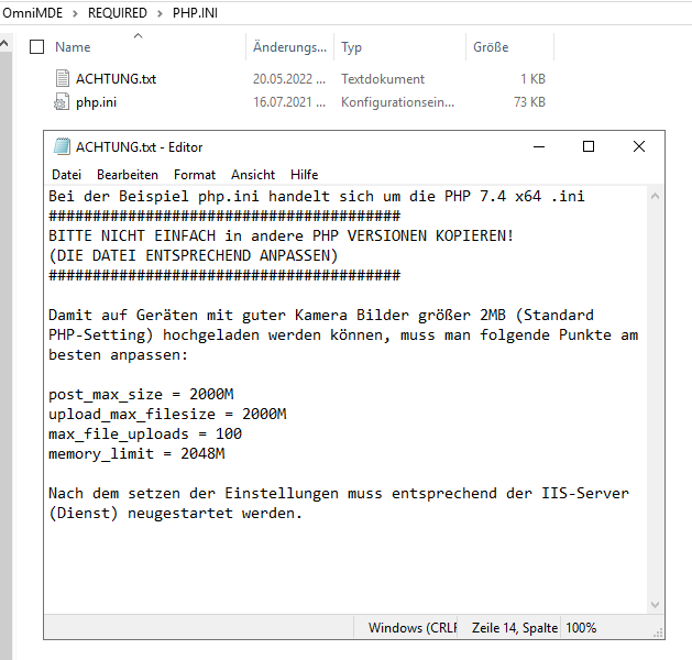 Datei:Omnimde install iis phpini beschreibung.png