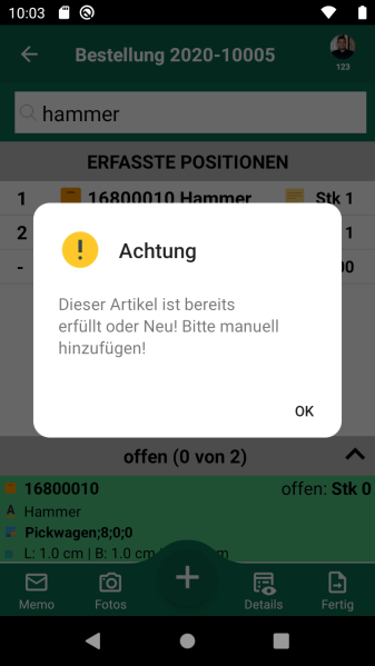 Datei:Omnimde ablauf einkauf wareneingang beleguebersicht 04 bereits erfuellt artikel hinzufuegen.png